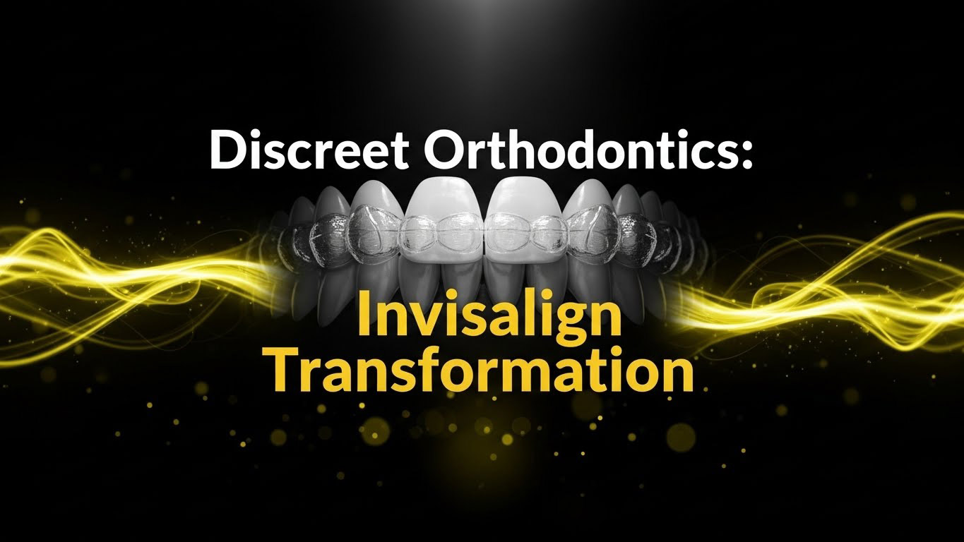 Discreet Orthodontics: Invisalign Transformation 
